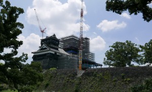 熊本城本丸復元工事