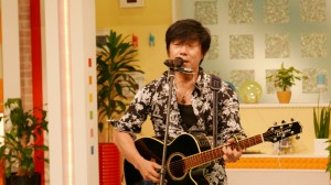 復興応援ソング「故郷とともに」を披露